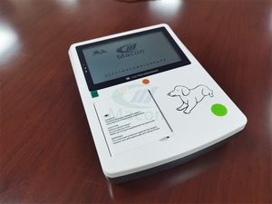 A3 12 chì thú y ECG máy với ECG cáp và điện cực cho động vật như chó, mèo, ngự<span class=keywords><strong>a</strong></span>, cừu vv. - Product Image 4