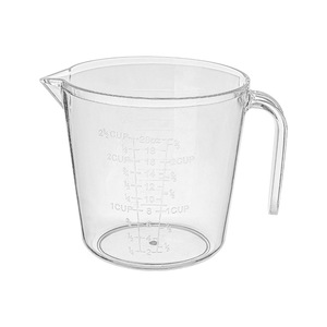Measuring Cup With Graduations 300ML 600ML 1000ML Heat Resistant <b>PS</b> Material For Baking Kitchen Use - Product Image 5