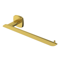 Porte-serviettes mural simple en acier inoxydable, design moderne, garantie 3 ans - Accessoire de salle de bain, support de serviettes pour hôtel