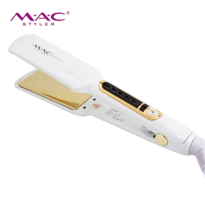 Professional Salon Electric Titanium Hair Straightener <strong>5</strong>-<strong>Speed</strong> Temperature <strong>Control</strong> 450F LCD <strong>Display</strong> PTC Heating RV Household Use - Product Image 3