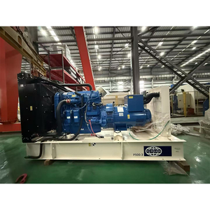 Groupes électrogènes diesel super silencieux de type ouvert avec moteurs Cummins et Perkins, puissance 200KW 300KW 400KW, fréquence 60Hz - Product Image 1