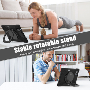 Per RedMi Pad Pro 12.1 pollici antiurto in silicone maniglia cavalletto rotante robusta custodia con tracolla - Product Image 4