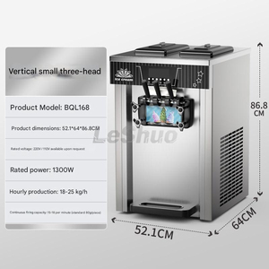 <span class=keywords><strong>Machine</strong></span> à glace molle à 3 buses, <span class=keywords><strong>machine</strong></span> à glace molle en spirale, <span class=keywords><strong>machine</strong></span> à glace molle automatique - Product Image 2