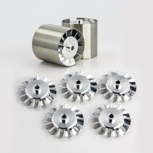 Cuchilla de Secador de Pelo de Alta Velocidad con Mecanizado CNC para Impulsor de Aluminio de Alta Precisión de 27 mm, Motor sin Escobillas de 110 000 RPM - Product Image 2