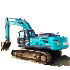 Excavatrices Kobelco SK350LC d'occasion de 35 tonnes, excavatrice sur chenilles Kobelco SK350D d'occasion avec accessoire de préhension - Product Image 1
