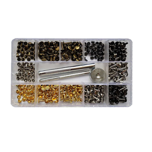 Hộp Bán Trực Tiếp Với 4 Màu Đinh Tán 4 Màu Và 3 Thông Số Kỹ Thuật 30 Cái + Công Cụ + Kìm + Hộp - Product Image 2