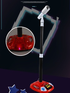 Wholesale Multi-functional Musical Toy Adjustable Stand <b>Microphone</b> <b>Singing</b> Toy Musical Instrument for Kids Portable - Product Image 5