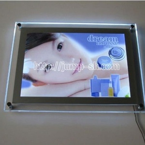 A2 <b>Led</b> Crystal Frame Light Box Illuminated Light Box Hanging Real Estate Agent Window Display Advertising <b>Led</b> Light Boxes - Product Image 4