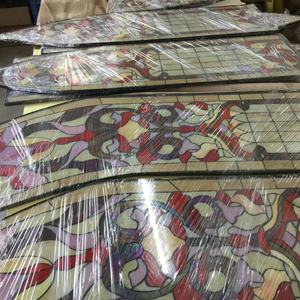 Verre Tiffany Européen Personnalisé Direct Usine, Motif Plat 3mm d'Épaisseur pour Entrée, Chambre, Décoration Industrielle et Médicale - Product Image 3