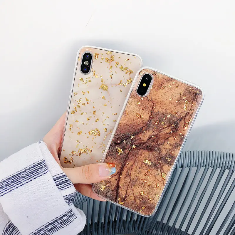 Factory Price Phone Cases for iPhone 13 Pro Max Silicone Cellphone Cover Soft Epoxy Marble Phone Case for Apple 14