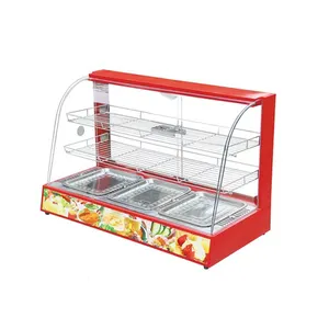 Keuken Apparatuur Elektrische Snack Hamburger Warmer,Steak Vlees Broodjes Voedsel Warming Rack Ronde Voedsel Warmer