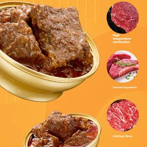 Bustina di manzo in scatola senza conservanti in salsa di <span class=keywords><strong>pepe</strong></span> nero per forniture alimentari di emergenza - Product Image 4