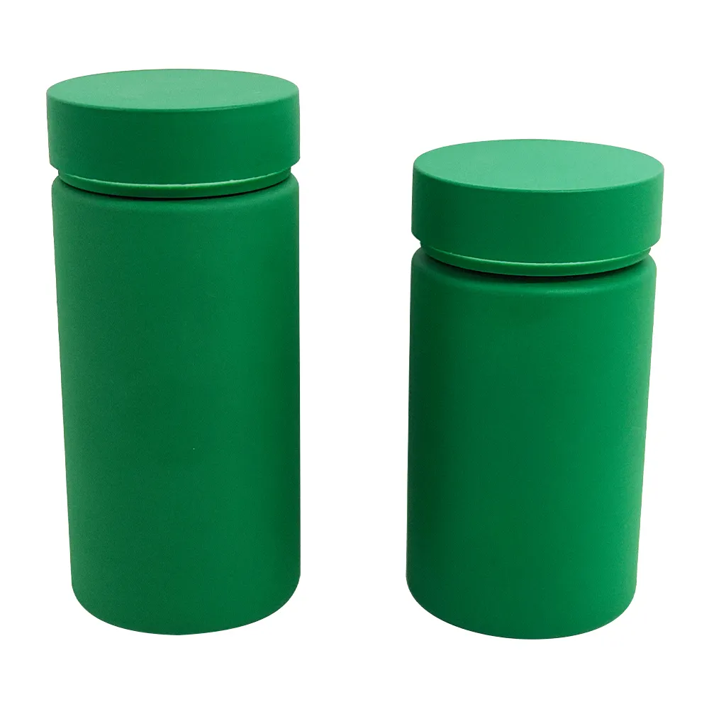 Sanzhi 80ml 100ml 120ml 150ml 180ml integratore di plastica verde bottiglia e scatola Design Biogel fornitore per uso medico
