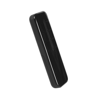 Télécommande noire YET2185 433 MHz à 6 touches, code d'apprentissage HS1527C, émetteur pour ouvre-porte automatique, rideau, pare-soleil, auvent