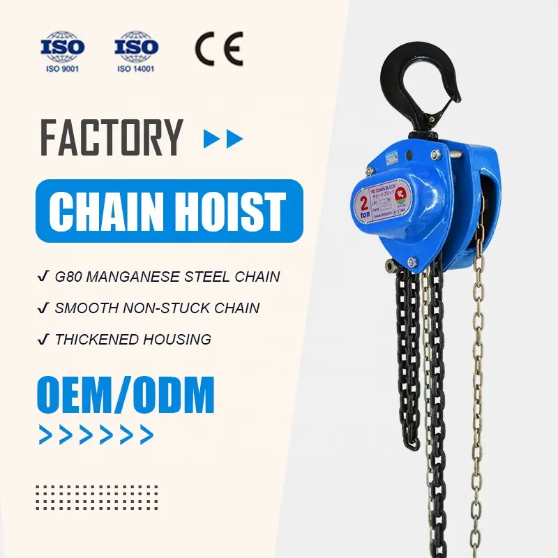 Trung Quốc Chất Lượng Cao Các Nhà Sản Xuất Nhà Máy OEM/ODM Vd Chuỗi Ròng Rọc Khối Chuỗi Khối Ròng Rọc Khối Bán Buôn Giá Bán Buôn