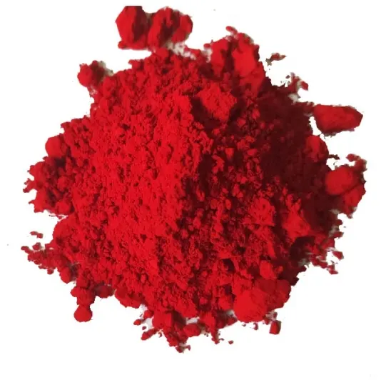 S190 óxido férrico (Fe2O3) Polvo de pigmento rojo de óxido de hierro para esmalte de cerámica pigmento de Color rojo de alta calidad