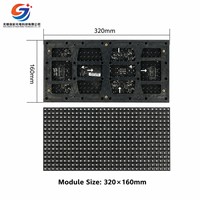 Módulo de Pantalla LED P10 al por Mayor, 320x160mm, para Exteriores, DIP SMD, Monocromático/Dual/Full Color, IP65/IP54