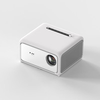 Projecteur LED HD Durable 180W 2G+32G WIFI Portable Mini Projecteur Vidéo pour Cinéma à Domicile