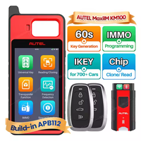 For Autel KM100X Car Key Programmer MaxiIM PRO Auto IKey Diagnostic Tools Scanners Electric-powered KM 100 KM100E