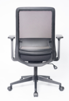 Kursi kantor pengangkat ergonomis desain Modern, bahan jala dengan tinggi yang dapat disesuaikan untuk staf proyek teknik rumah untuk tugas sehari-hari