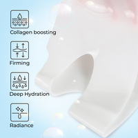Masque facial en hydrogel coréen au collagène et à la vitamine C, hydratant et absorbant, OEM, marque privée