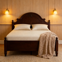 Draps-housses de mise à la terre en coton biologique doux avec fil d'argent, unis, qualité hôtelière, pour un sommeil naturel amélioré et une réduction du stress, 300 fils au pouce carré