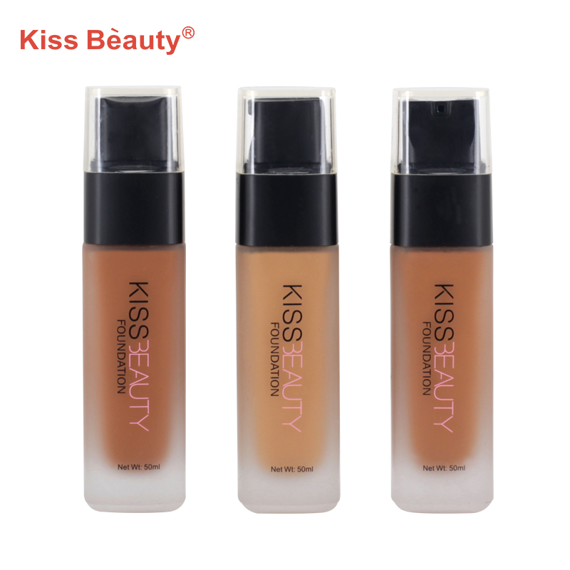 Темная кожа Безмасляная Женская основа на жидкой оригинальной основе для макияжа Рынок Ближнего Востока Африки Лидер продаж Косметическая основа