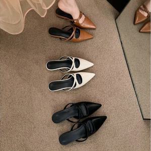 Zapatos Planos de Ballet Ligeros para Mujer, Cómodos, con Punta Redonda, Calzado Casual, Parte Superior de Cuero Genuino Transpirable - Product Image 5