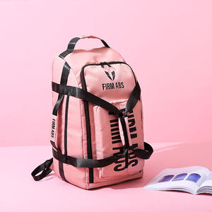 Sac à dos de sport et de voyage unisexe, grande capacité, léger, tendance, pour les voyages courts, sac de sport imperméable avec fermeture éclair - Product Image 3