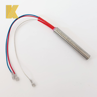 Calentador de cartucho de cable de conexión externa de elemento calefactor de doble circuito eléctrico Kunyi