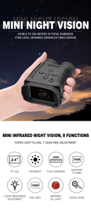 Binoculares de Visión Nocturna NV1182 <span class=keywords><strong>con</strong></span> Rastreador, Cámara HD 1080P, Formato JPEG y AVI, Dispositivos Espía, Precio de Binoculares de Visión Nocturna - Product Image 2