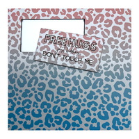 Ébauches en cuir PU pour sublimation et gravure laser – Créez votre propre motif pour vêtements, articles de golf, textiles de maison, parapluies