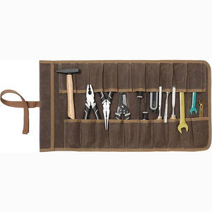 Échantillon gratuit Sac à outils portable imperméable Enroulable pour mécaniciens Rangement Sac de transport avec 2 petites poches amovibles Boîte à outils - Product Image 5