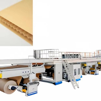 Línea de Producción de Cartón Corrugado de 3, 5 y 7 Capas para Máquina de Fabricación de Cajas de Cartón