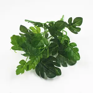 Wholesale Decorative Artificial Plant Leaf For Green Wall And Wedding Decorations AP18240