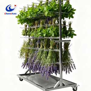 נירוסטה לייבוש מתלה צמחי מרפא סיני, פרחים, עלי תה כלי ייבוש - Product Image 4