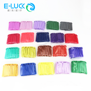 Ligature élastique dentaire <span class=keywords><strong>orthodontique</strong></span> colorée, non toxique, sans latex, fournitures orthodontiques - Product Image 6