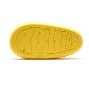 Moda estiva femminile punta aperta piatta per pantofole EVA decompressione con piattaforma di ananas morbido Design rosso sentire cacca a passo - Product Image 4