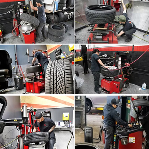 Démonte-pneus automatique Chian avec équilibreuse de roues intégrée et élévateur, force de levage 3000 kg, gamme de roues 14"-26" - Product Image 5