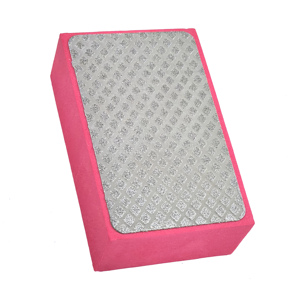 120 # Electroplated kim cương tay đánh bóng <span class=keywords><strong>Pad</strong></span> cọ xát cầm tay Mài Gốm Đá Cẩm Thạch đá gốm cắt tỉa deburring công cụ - Product Image 6