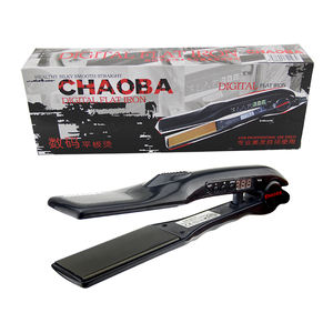 CB-9210 Fer plat professionnel en titane <span class=keywords><strong>Plancha</strong></span> de cabello professionnel Lisseur à cheveux de salon personnalisé - Product Image 1