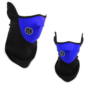 Masque de ski d'hiver à oreilles coupe-vent chaud pour motocyclette Demi-masque de visage - Product Image 1