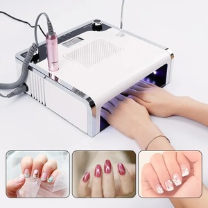 Machine à ongles multifonction 4-en-1 avec aspirateur, collecteur de poussière, lampe UV et pièce à main 30000 tr/min, kit de forets de <span class=keywords><strong>manucure</strong></span> - Product Image 4