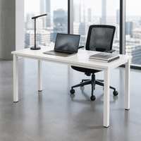 Bureau de direction moderne de luxe de haute qualité en mélamine en forme de L, design modulaire, extensible, convertible, BOSUN