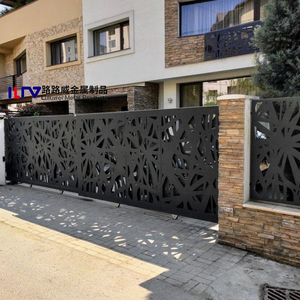 Thiết kế hiện đại laser cắt nhôm Panel tường tùy chỉnh cho sự riêng tư hàng rào - Product Image 6