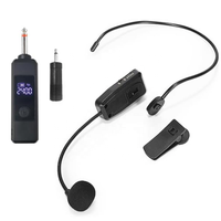 Système de microphone sans fil professionnel à succès – Micro-cravate et micro-casque sans fil pour instruments de musique, églises et scènes