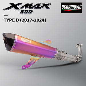 Sistema de <span class=keywords><strong>Escape</strong></span> Delantero <span class=keywords><strong>para</strong></span> Motocicleta XMAX300 <span class=keywords><strong>XMAX</strong></span> <span class=keywords><strong>300</strong></span> XMAX300 H6 2017-2024, Línea de <span class=keywords><strong>Escape</strong></span> de Carreras, Posición Original - Product Image 5