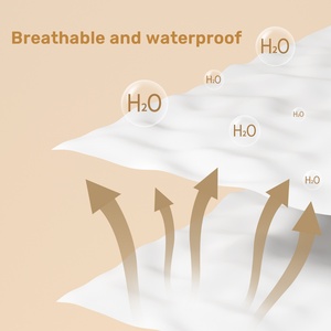 YOUHA bavaglini da viaggio monouso confezionati singolarmente bavaglini da viaggio per bambini leggeri a tenuta stagna 20 conteggi - Product Image 3