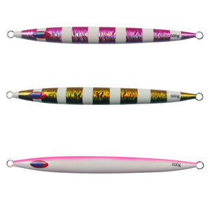 Señuelo de pesca de 600g y 27cm de hundimiento lento para pesca en barco, pesca en agua salada, cebo de fondo para pesca con jigging. - Product Image 2