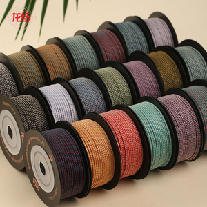 LONGJIE Mambo Flower Rope 1.5mm, Pulsera de Tejido Textil Hecha a Mano, Joyería, Accesorios de Oro, Venta Directa de Fábrica - Product Image 1